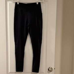 Victoria's Secret Black Leggings With Side Pockets